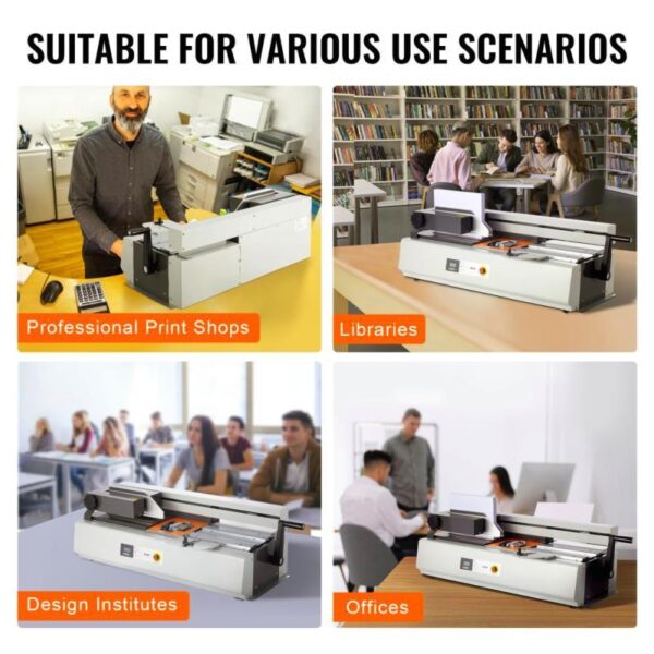 Thermal Book Binding Machine 400 Sheet Capacity Hot Glue Binder A3 A4 A5 40mm Maximum Binding Thickness Ideal for Document and Report Binding - Image 4