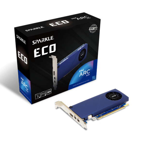 Sparkle Intel ARC A310 ECO Edition 4GB GDDR6 Graphics Card