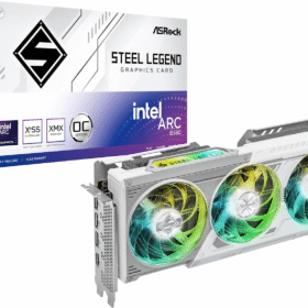 ASRock Intel ARC B580 Steel Legend 12GB OC GDDR6 PCI-Express Graphics Card