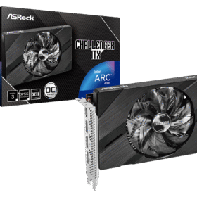 Intel ARC A380 Challenger ITX OC 6GB GDDR6 PCI-Express Graphics Card