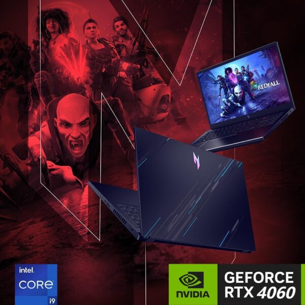 acer Nitro V 15 Gaming Laptop 15.6" FHD IPS 144Hz Display, Intel i9-13900H, 32GB RAM DDR5, 1TB SSD, GeForce RTX 4060,Wi-Fi 6, Backlit Keyboard, Windows 11 Pro - Image 3