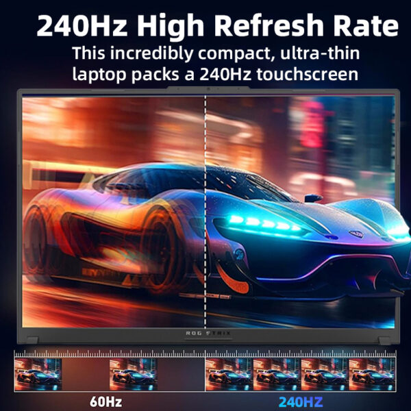 ASUS Newest ROG Strix Gaming Laptop, 18" WQXGA 2560 x 1600 Display, Intel i9-14900HX, NVIDIA GeForce RTX 4060, 32GB DDR5, 2TB SSD, RGB Backlit Keyboard, Windows 11 Pro - Image 3