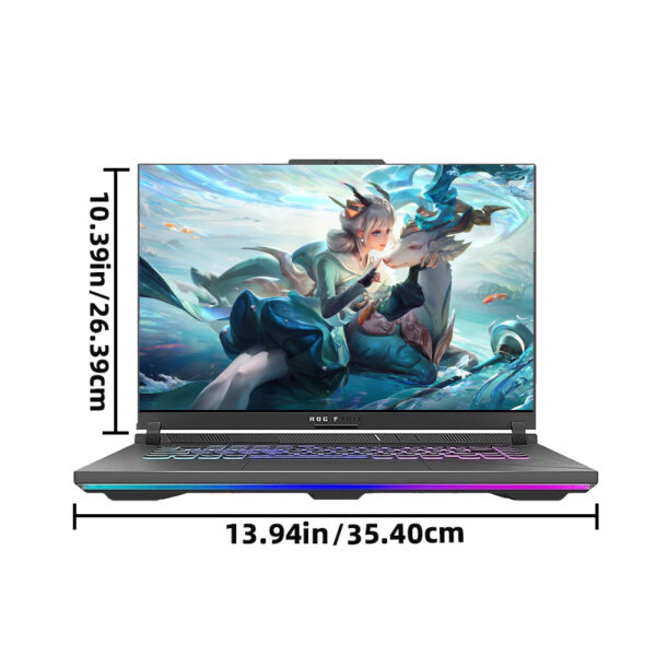 ASUS Newest ROG Strix Gaming Laptop, 18" WQXGA 2560 x 1600 Display, Intel i9-14900HX, NVIDIA GeForce RTX 4060, 64GB DDR5, 4TB SSD, RGB Backlit Keyboard, Windows 11 Pro - Image 7