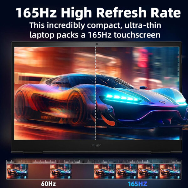 HP Omen Gaming Laptop, 17.3" 2560 x 1440 165Hz, Intel Core i9-13900HX 24-Core, NVIDIA GeForce RTX 4080 12GB, 32GB DDR5, 2TB SSD, Windows 11 Home, RGB Backlit KB, Wi-Fi 6E, Black - Image 3