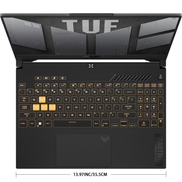 ASUS TUF 15.6 Gaming Laptop, 15.6" FHD 144Hz Display, Intel i7-13620H (Beats i9-12900), NVIDIA GeForce RTX 4070, 64GB DDR5 RAM, 1TB SSD, Backlit, Microsoft Office Lifetime License & Windows 11 Pro - Image 2