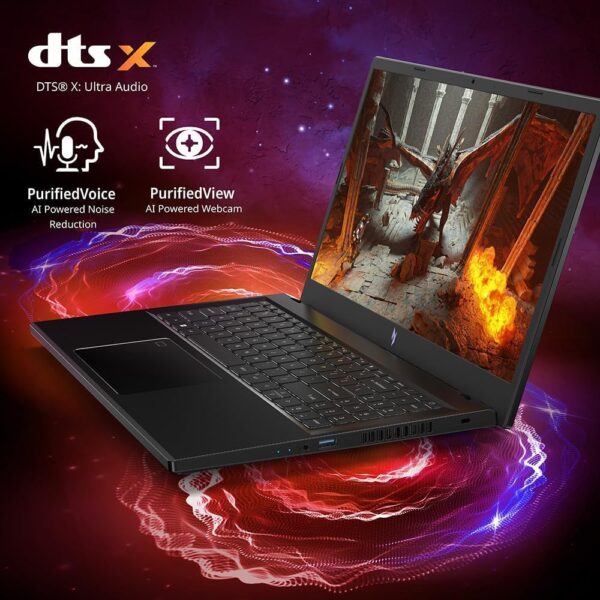 acer 2024 Newest Nitro V Gaming Laptop, 13th Gen Core i7-13620H, 64GB DDR5, 2TB SSD, GeForce RTX 4060, 15.6" FHD 144Hz, Backlit KB, WiFi 6, Windows 11 Home - Image 7