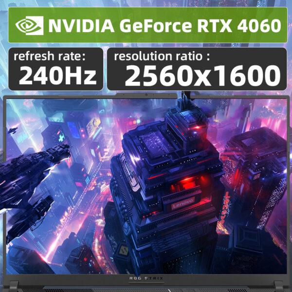 ASUS ROG Strix G16 Gaming Laptop, 16" 240Hz QHD Display, Intel core i9-14900HX, NVIDIA GeForce RTX 4060, 64GB DDR5 RAM, 1TB SSD, Wifi6, Windows 11 Home - Image 3