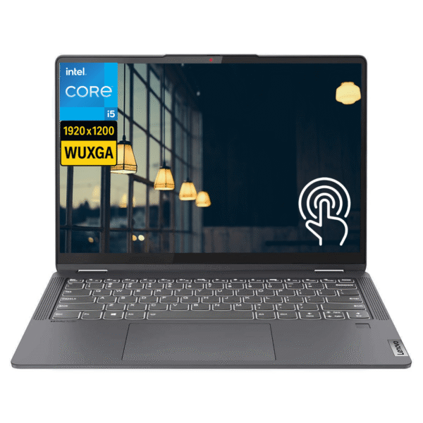 Lenovo Flex 5i 14" (1920 x 1200) 2-in-1 Touchscreen Laptop, Intel Core i5-1235U, 16GB RAM, 1TB SSD, Fingerprint, Backlit KB, Wi-Fi 6, Windows 11 Home in S Mode
