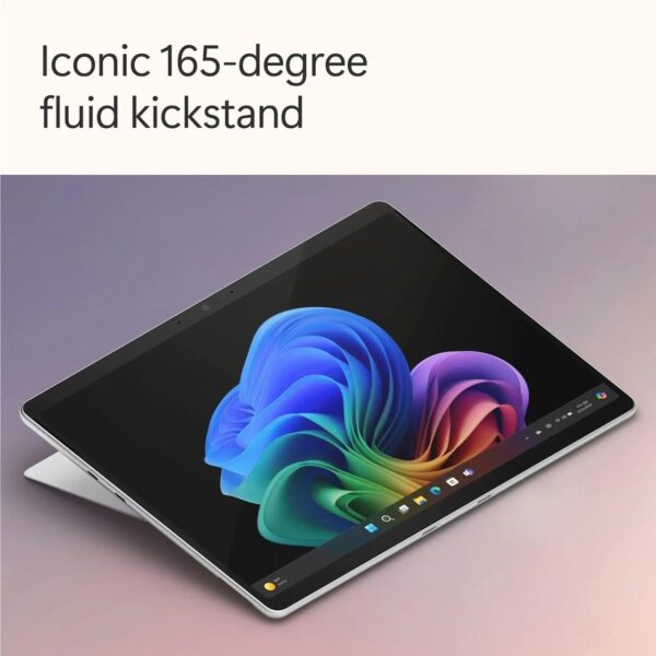 Microsoft Surface Pro 11 13" Copilot+ PC, AI Tablet, 2880x1920 120Hz LCD Touchscreen, 10-Core Qualcomm Snapdragon X Plus, 16GB RAM, 512GB SSD, WiFi Only, Win 11 Pro, Platinum (Renewed Premium) - Image 6