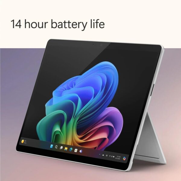 Microsoft Surface Pro 11 13" Copilot+ PC, AI Tablet, 2880x1920 120Hz LCD Touchscreen, 10-Core Qualcomm Snapdragon X Plus, 16GB RAM, 512GB SSD, WiFi Only, Win 11 Pro, Platinum (Renewed Premium) - Image 3