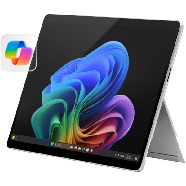 Microsoft Surface Pro 11 13" Copilot+ PC, AI Tablet, 2880x1920 120Hz LCD Touchscreen, 10-Core Qualcomm Snapdragon X Plus, 16GB RAM, 512GB SSD, WiFi Only, Win 11 Pro, Platinum (Renewed Premium)