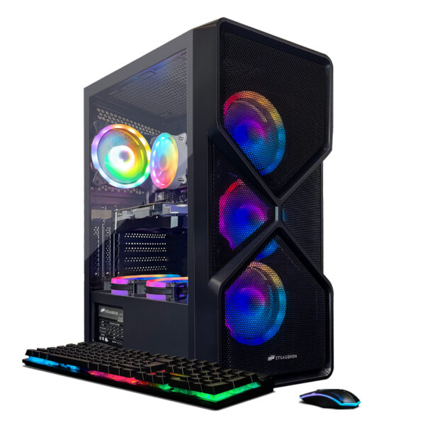 STGAubron Gaming PC Computer Desktop, GeForce RTX 2060 Super 8G, Core I7 8th up to 4.1GHz, 16G DDR4, 1T SSD, WiFi 6, RGB Fan x6, Windows 11 Home - Image 2