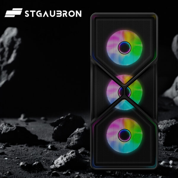 STGAubron Gaming PC Computer Desktop, GeForce RTX 2060 Super 8G, Core I7 8th up to 4.1GHz, 16G DDR4, 1T SSD, WiFi 6, RGB Fan x6, Windows 11 Home - Image 3