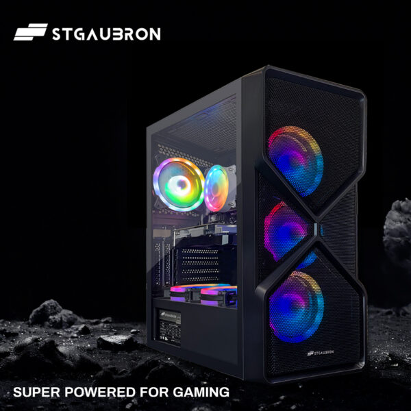 STGAubron Gaming PC Computer Desktop, GeForce RTX 2060 Super 8G, Core I7 8th up to 4.1GHz, 16G DDR4, 1T SSD, WiFi 6, RGB Fan x6, Windows 11 Home - Image 5