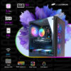 STGAubron Gaming Desktop PC, Radeon RX 580 8G GDDR5, Intel Core i7 up to 3.9G, 16G RAM, 1T SSD, 600M WiFi, RGB Fan x6, Windows 10 Home