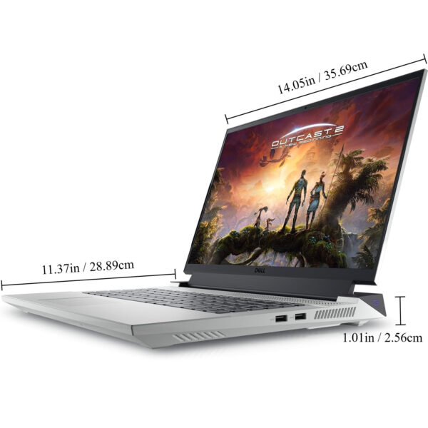 Dell G7 16 7630 Gaming Laptop, 16" QHD+ (2560x1600) 240Hz, Intel Core i9 13900HX, NVIDIA GeForce RTX 4070, 64GB DDR5, 4TB SSD, Wi-Fi 6, Backlit Keyboard, WiFi 6, Windows 11 Home, White - Image 4