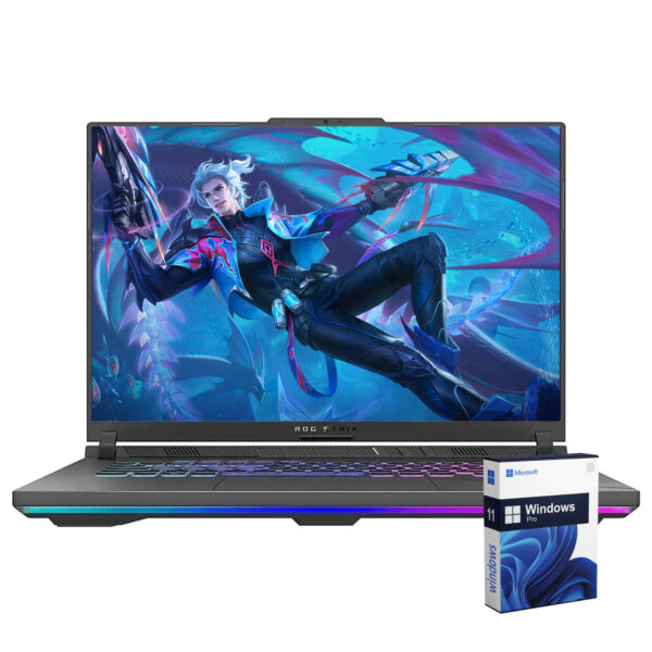 ASUS Newest ROG Strix Gaming Laptop, 18" WQXGA 2560 x 1600 Display, Intel i9-14900HX, NVIDIA GeForce RTX 4060, 32GB DDR5, 2TB SSD, RGB Backlit Keyboard, Windows 11 Pro