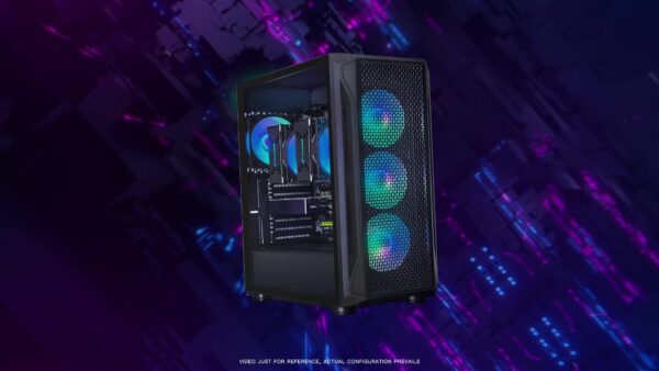 STGAubron Gaming PC Computer Desktop, Radeon RX 580 8G, Dual Intel I7 Xeon E5 Up to 3.7GHz, 16G DDR4, 512G SSD, 600m WiFi, Wireless 5.0, RGB Fan X 4, RGB Mouse Pad, Windows 10 Pro - Image 7