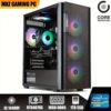 MXZ Gaming PC Computer Intel Core I5 14400F 3.6GHz, 16GB DDR5, NVME 500GB/1TB SSD, 5 RGB Fans, Gamer Desktop Computer Optional RTX 4060/RX7800XT/RTX4070