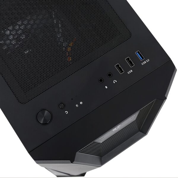 MXZ High Performance Gaming PC, AMD Ryzen 5 9600X, GeForce RTX 4070 Super, B650, 16GB DDR5, 1TB NVME, 5 RGB Fans - Image 2