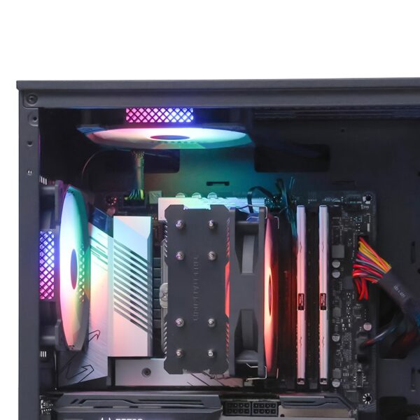 MXZ High Performance Gaming PC, AMD Ryzen 5 9600X, GeForce RTX 4070 Super, B650, 16GB DDR5, 1TB NVME, 5 RGB Fans - Image 7