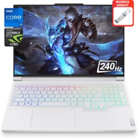Lenovo Legion 7i Gaming Laptop, 16" WQXGA 2560 x 1600 240Hz, Intel 14th Gen Core i7-14700HX, 64GB DDR5, 2TB SSD, NVIDIA RTX 4060, Wi-Fi 6E, Windows 11 Home, with Cleanng Brush
