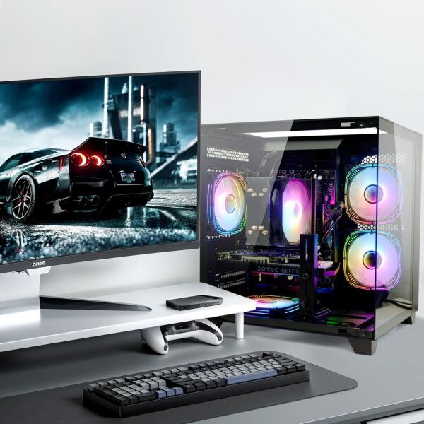 LXZ Gaming PC Desktop, I5-12400F, 2.5GHz, GeForce RTX 3050 6GB, 16GB DDR4 RAM, 1TB NVME SSD, for Gaming And Work, Black - Image 6