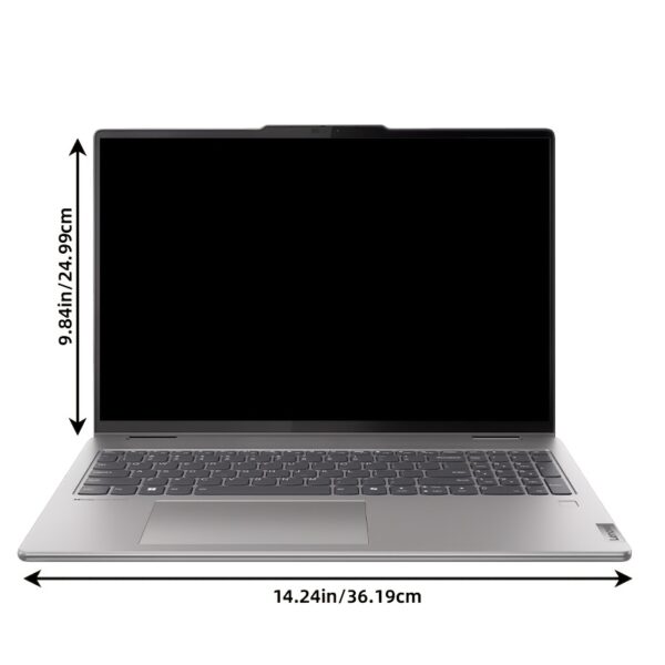 Lenovo Yoga 7 2-in-1 Laptop, 16" WUXGA 2K Touchscreen, AMD Ryzen 7 8840HS, 16GB DDR5 RAM, 2TB SSD, Backlit KB, Fingerprint, Wi-Fi 6E, 1080P Webcam, Windows 11 Home, Artic Gray - Image 9
