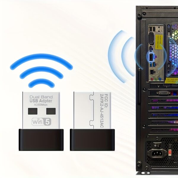 STGAubron Gaming PC Computer Desktop, Intel Core I7 Up To 3.9G, Radeon RX 580 8G, 16G RAM, 1T SSD, 600M WiFi, RGB Fan X6, RGB BT Soundbar & Headphone, Windows 10 Home - Image 6