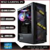 MXZ Gaming PC Computer Intel Core I5 9400F, RX 5600XT, 8GB DDR4, NVME M2 500GB, 5 RGB Fans, Gamer Desktop Computer (I5 9400F| RX 5600XT)