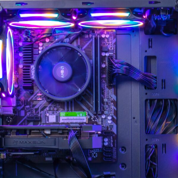 MXZ Gaming PC Computer AMD Ryzen 5 5500 3.6GHz, 16GB (8G*2) DDR4 3200, NVME 500G/1 TB SSD, 6RGB Fans, WIFI &Gamer Desktop Computer Optional GTX 1660S/RTX 3060/RTX 4060/RX6750GRE/RX7600/RTX2060S - Image 5
