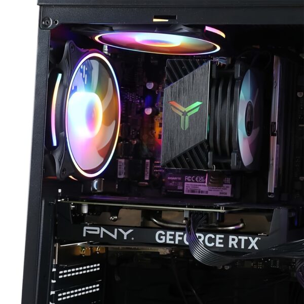 MXZ Gaming Desktop PC Computer I5 9400F, B365, 8G/16G DDR4, NVME 500G SSD, 5 RBG Fans, Optional RX6600/5600XT/GTX 1660S/RTX 2060/RTX 3050/RX580 - Image 2