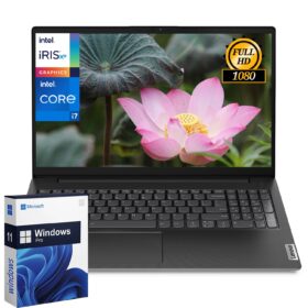 Lenovo V15-G4 High-Performance Business Laptop -15.6" FHD, Intel i7-1355U Processor, 40GB RAM, 1TB SSD, Wi-Fi 6, Numeric Keypad, Windows 11 Pro, Business Black