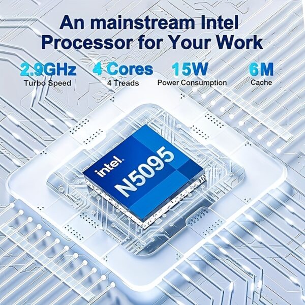 2025 Latest 15.6-inch Intel Core i5-10210U Laptop (Up to 2.9GHz) 16GB RAM 512GB SSD, 1080P Full HD IPS Display, Backlit Keyboard, Fingerprint Security, Webcam, USB 3.0 & WiFi, 5000mAh Battery for Business, Students, Professionals, Professional Work | Sleek Design | Precision Tracking Pad - Image 3
