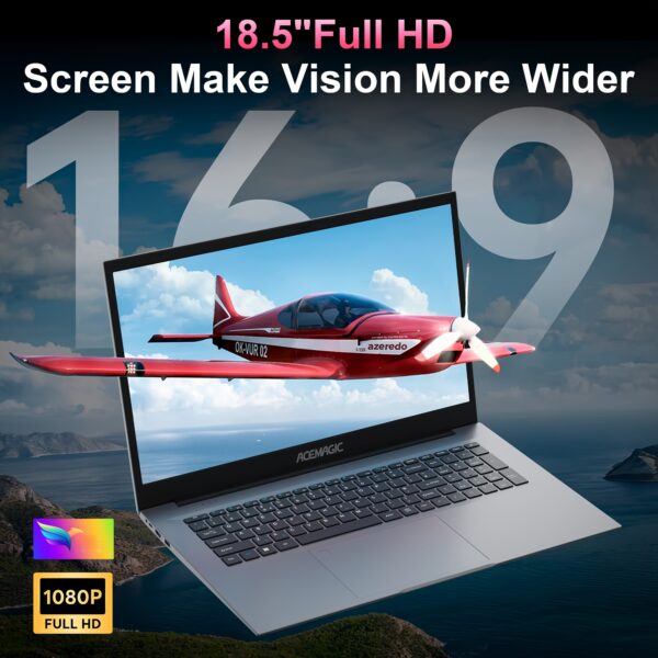 2025 Laptop Computer, 18.5" FHD Display, Intel N150 Quad-Core Processor UP To 3.6GHZ, 16GB DDR4 RAM 512GB SSD - Image 2