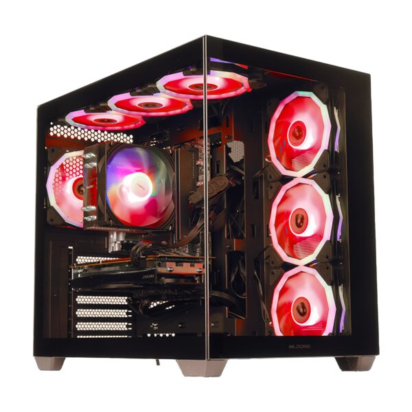 Mloong Gaming PC AMD Ryzen 5 5500 AMD Radeon RX 6600 1TB SSD 16GB RAM Gaming Desktop - Image 3