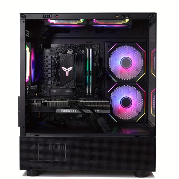 MXZ Gaming Desktop PC, Intel Core I7 14700KF GeForce RTX 4070 Super, B760, 16GB*2 DDR5, 1TB NVME, 5 RGB Fans - Image 6