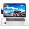 HP 17 Touchscreen Laptop 2024 for Business, 17.3" Touch Screen Laptop with Microsoft Office Lifetime License, AMD Ryzen 5 7530U Up to 4.5GHz, 16GB RAM, 1TB SSD, WiFi 6, Win 11 Home, with Cefesfy Mouse