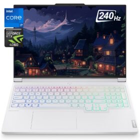 For Lenovo Legion 7i Gaming Laptop, 16" 2560 x 1600 240Hz, Intel 14th Gen Core i7-14700HX, 64GB DDR5, 4TB SSD, NVIDIA RTX 4060, Backlit KB, Numeric Keypad, Fingerprint, Wi-Fi 6E, Windows 11 Home, Glacier White