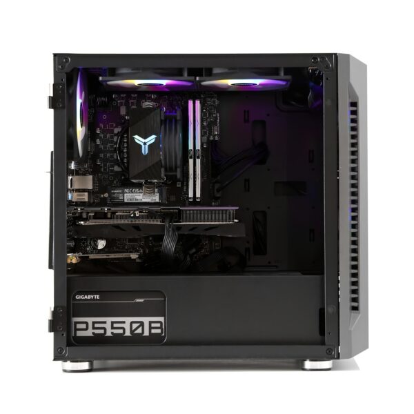 MXZ Gaming PC Computer Intel Core I5 13400F 3.6GHz, GeForce RTX 4060, 8GB*2(16GB) DDR4, NVME 500G, 5RGB Fans, Gamer Desktop Computer (I5 13400F| RTX 4060)) - Image 8