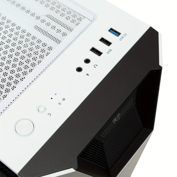 MXZ Gaming PC Computer R5 7500F, RTX4060, 16G DDR5, NVME 1 T, B650, 6RGB Fans, Gamer Desktop Computer(R5 7500F| RTX4060) - Image 3