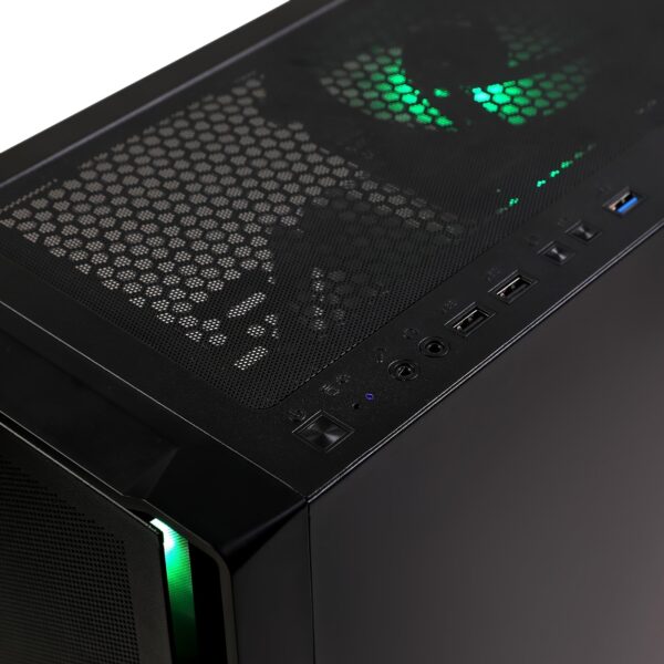MXZ Gaming PC, AMD Ryzen 7 7700, GeForce RTX 4070, 32GB(16GB*2)DDR5 6000MHz, NVME M2 1 T, 6RGB Fans, Gamer Desktop Computer(R7 7700| RTX 4070) - Image 4