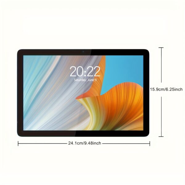 Crelander Tablet With Keyboard, 2-in-1 Tablet, 6GB+128GB, 10-inch Tablet With Case, Mouse, Stylus, 5000mAh Battery, WiFi, Android - Image 2