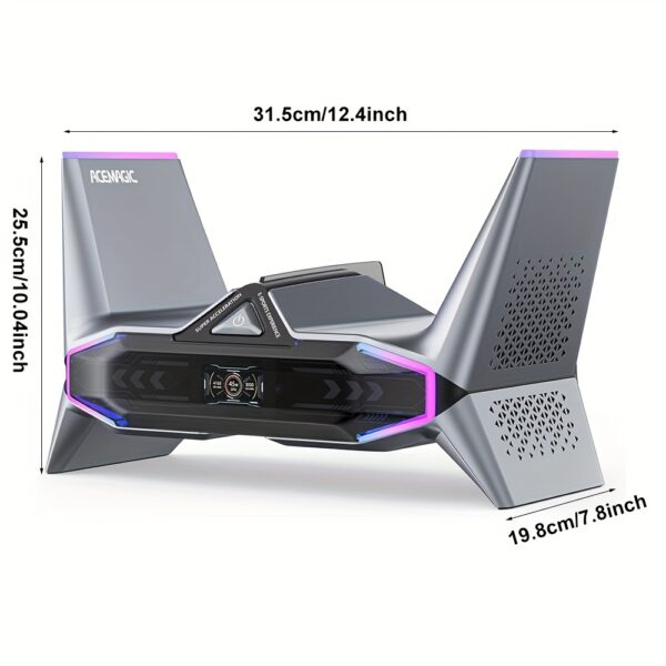 ACEMAGIC STARSHIP M2A Gaming Mini PC I7-12700H(up To 4.7GHz) GeForce RTX 3060M(12GB) 32GB RAM DDR5 1TB PCIe3.0*4 SSD WiFi 6 BT5.2 Dual 2.5G LAN 8K Four Display USB4 Logo Projection - Image 2