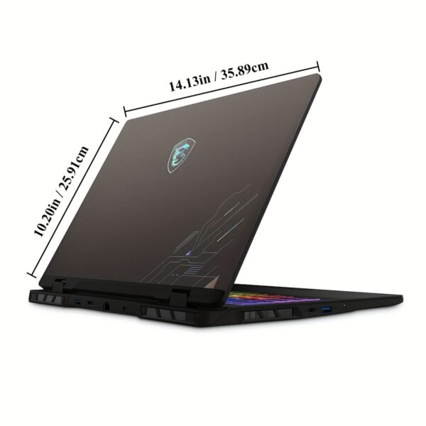 MSI Crosshair Gaming Laptop, 16" FHD+ (1920x1200) 144Hz, Intel 14th Gen Core I7-14650HX, NVIDIA GeForce RTX 4070, 16GB DDR5, 1TB SSD, Backlit Keyboard, Windows 11 Home - Image 10