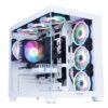 Mloong Gaming PC AMD Ryzen 7 5700X3D CPU, GeForce RTX 4060ti, 1TB NVME SSD, 32GB DDR4 RAM, 7ARGB Fans, Gaming Desktop