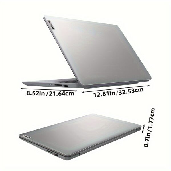 Lenovo Ideapad 1 Laptop 14" HD Display Intel Celeron N4020 Processor, 4GB RAM 64GB eMMC + 128GB SD Card, 10-Hour Battery, Wi-Fi 6, Windows 11 Home, Privacy Camera, Audio, Grey - Student & Business Laptop, Longlasting Battery | Sleek Design | Lightweight Design - Image 7