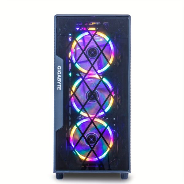 MXZ Gaming PC Desktop Computer, AMD Ryzen 5 4500 3.6GHz, RX6700XT, 16GB (8G*2) DDR4, NVME 500GB SSD, 6RGB Fans, Gamer Desktop Computer Optional RX6700XT/RX6500XT/RTX3060/RX 6600/GTX1660S - Image 2