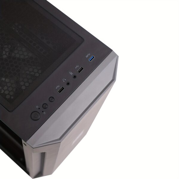 MXZ Gaming PC Computer Intel Core I5 13400F 3.6GHz, GeForce RTX 4060, 8GB*2(16GB) DDR4, NVME 500G, 5RGB Fans, Gamer Desktop Computer (I5 13400F| RTX 4060)) - Image 4