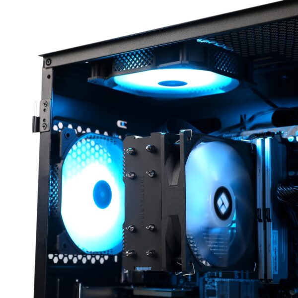 MXZ Gaming PC, AMD Ryzen 7 7700, GeForce RTX 4070, 32GB(16GB*2)DDR5 6000MHz, NVME M2 1 T, 6RGB Fans, Gamer Desktop Computer(R7 7700| RTX 4070) - Image 2